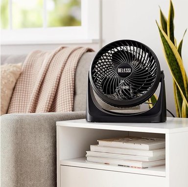 VENTILADOR DE MESA Y PARED SILENCIOSO 10' 25W 3 VELOCIDADES - 5