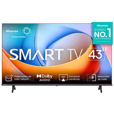 TELEVISOR HISENSE 43' FHD SMART TV 43A4NV VIDAA MODELO 2025