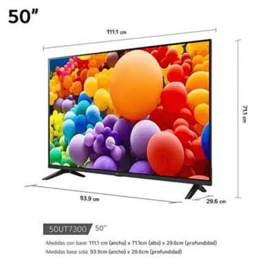TELEVISOR LG 50' LED SMART TV UHD 4K 50UT7300PSA - 3
