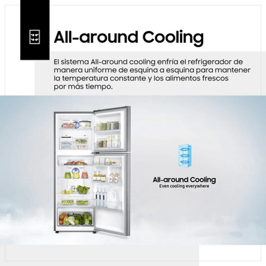 REFRIGERADORA SAMSUNG BOTTOM FREEZER NO FROST RT25FARADS8 255 L - 5