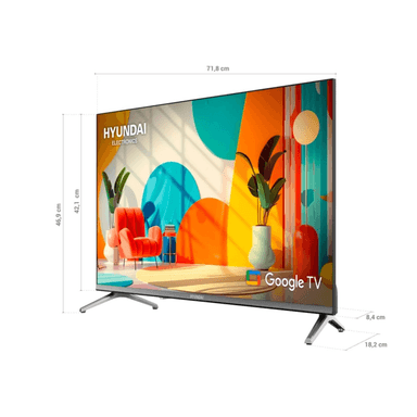 TELEVISOR SMART TV HYUNDAI QLED 32" HYLED3259QG - 4