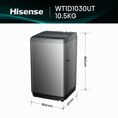 LAVADORA HISENSE CARGA SUPERIOR 10.5KG WT1D1030UT - 3