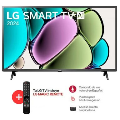 TELEVISOR LG 43' SMART FULL HD AI 43LR6000PSA + MAGIC REMOTE MR24