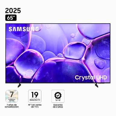 TELEVISOR SMART TV SAMSUNG SUPER UHD 65” CRYSTAL UN65U8000FGXPE