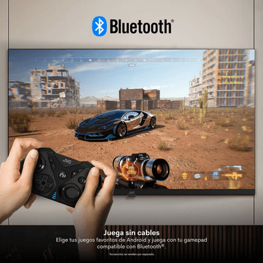 TELEVISOR JVC 32'' HD GOOGLE TV 32KM148 - 4