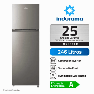 REFRIGERADORA INDURAMA RI-389I 246L CROMA