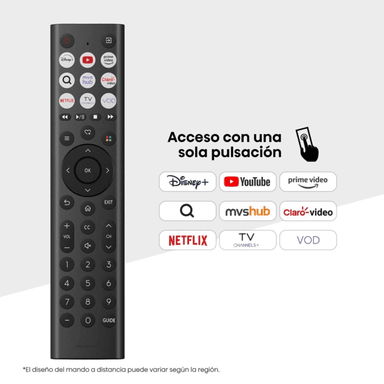 TELEVISOR SMART TV HISENSE FULL HD 50” 50A4NV - 7