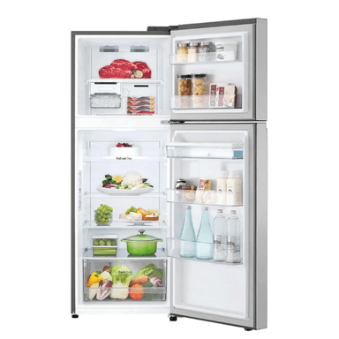 REFRIGERADORA LG 314L GT31WPP TOP FREEZER DOOR COOLING PLATEADO - 4