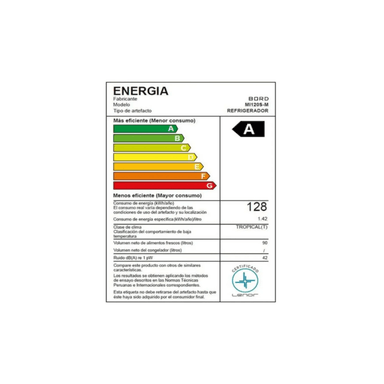 FRIGOBAR 93 LITROS BORD MI120S-M SILVER - 4