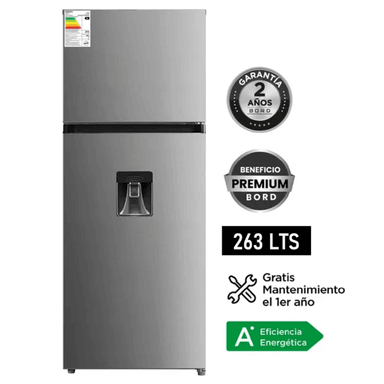 REFRIGERADORA BORD 263 LT NO FROST  INVERTER  REINV263NFSD-M SILVER