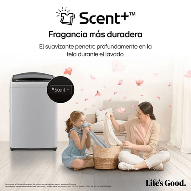 LAVADORA LG 19 KG SUPERIOR AI DD CARGA 6 MOTION CON GRIS WT19DV6T - 6