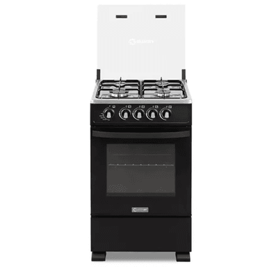 COCINA DE PIE MIRAY A GAS 4 HORNILLAS NEGRO - IRIS PLUS GLP - 3
