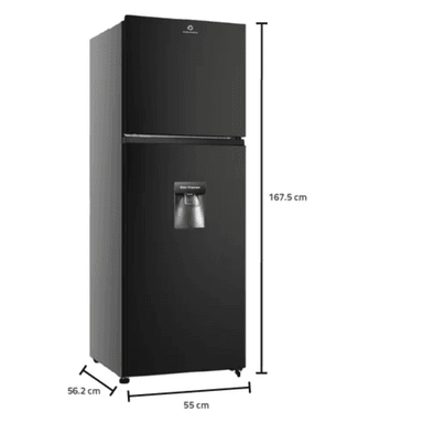 REFRIGERADORA INDURAMA TOP FREEZER NO FROST RI-389DNI 246 LITROS NEGRO - 6