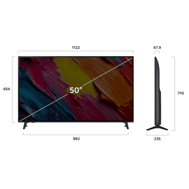 TELEVISOR SMART TV LG QNED 4K 50' 50QNED70ASA CON THINQ AI + CONTROL MAGIC - 2