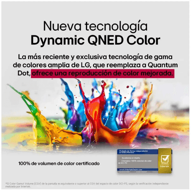 TELEVISOR SMART TV LG QNED 4K 50' 50QNED70ASA CON THINQ AI + CONTROL MAGIC - 3