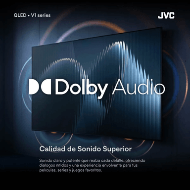 TELEVISOR JVC 43' QLED FHD GOOGLE TV LT-43KM4584 SMART TV - 4