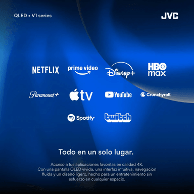 TELEVISOR JVC 43' QLED FHD GOOGLE TV LT-43KM4584 SMART TV - 6