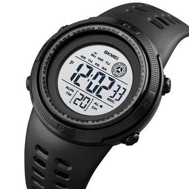 RELOJ SKMEI 1773 NEGRO CON LUCES PARA NIÑOS