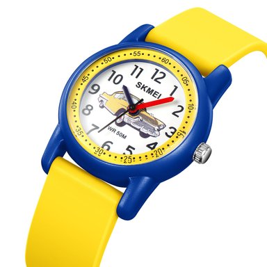 RELOJ SKMEI 2157 CARRO AMARILLO