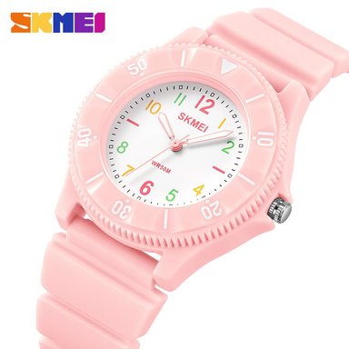 RELOJ SKMEI 2151 ROSADO CORREA SILICONA PARA MUJER