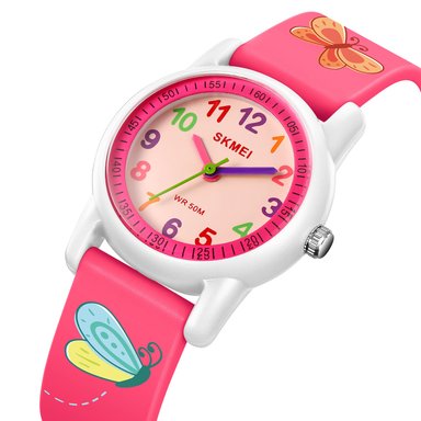 RELOJ SKMEI 2157 ROSADO MARIPOSA