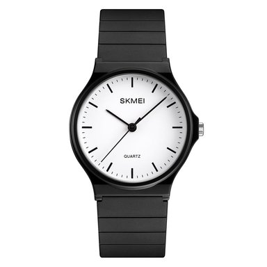 RELOJ SKMEI 1419 NEGRO CORREA SILICONA PARA MUJER