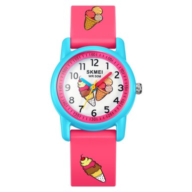 RELOJ SKMEI 2157 ROSADO ICE CREAM
