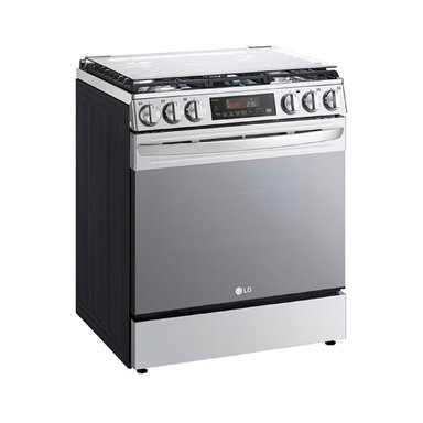 COCINA A GAS LRGL5845S 5 HORNILLAS FREIDORA DE AIRE ACERO INOXIDABLE LG - 3