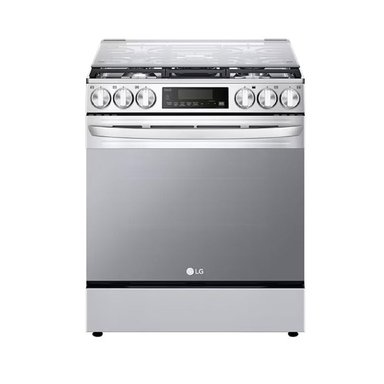 COCINA A GAS LRGL5845S 5 HORNILLAS FREIDORA DE AIRE ACERO INOXIDABLE LG - 5