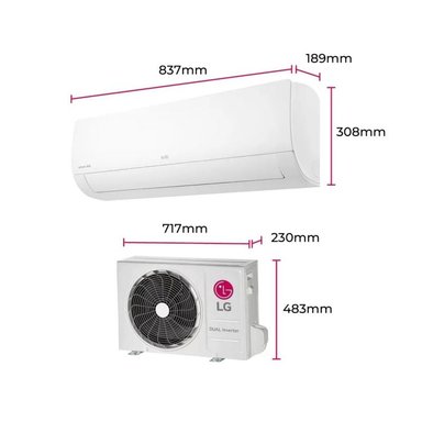 DUALCOOL AIRE ACONDICIONADO INVERTER 24000 BTU FUNCIÓN SOLO FRÍO VM242CT - 3