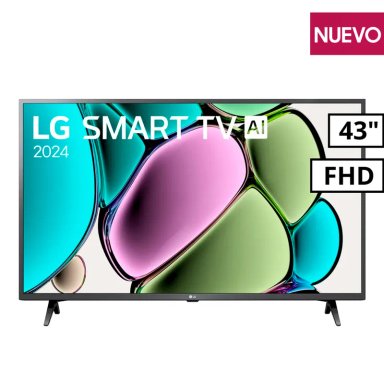 TELEVISOR LG 43 PULG. FHD SMART TV AI 43LR6000PSA  MODELO 2024