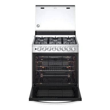 COCINA A GAS LRGZ5255S 6 HORNILLAS GRAN CAPACIDAD ACERO INOXIDABLE LG - 6