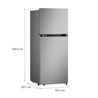 REFRIGERADORA LG 215L VT26BPY S/D PLATEADO - 3