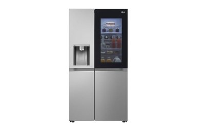 REFRIGERADORA LG SIDE BY SIDE 617L INSTAVIEW GS66SGP PLATEADO - 1