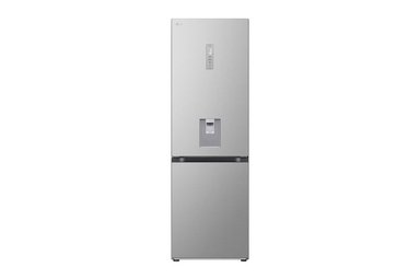 REFRIGERADORA LG BOTTOM FREEZER 339L DOOR COOLING GB37SPY PL COLOR PLATEADO - 1