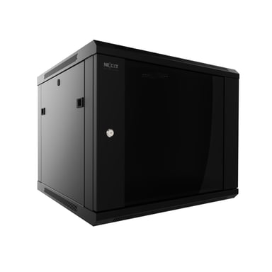 RACK ARMARIO NEXXT SOLUTIONS 18U RAL 9005, NEGRO BARNIZ, INSTALABLE EN PARED - 1