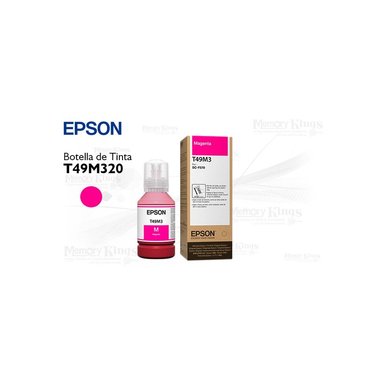 TINTA EPSON T49M3 MAGENTA 140ML - IDEAL PARA IMPRESIONES VIBRANTES Y DE ALTA CALIDAD - 1