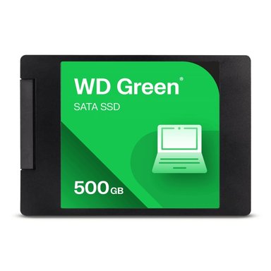 DISCO DURO INTERNO SSD 500 GB WESTERN DIGITAL WD GREEN 2.5' | VELOCIDAD Y FIABILIDAD PARA TU PC - 1