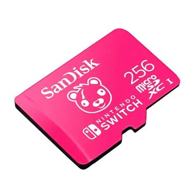 TARJETA DE MEMORIA SANDISK DE 256 GB PARA NINTENDO SWITCH - FORTNITE EDITION - MICROSDXC UHS-I U3 - 1