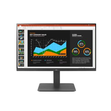 MONITOR LG 24BR650 LED IPS 24' RESOLUCIÓN PIVOT USB DAISY CHAIN - 1