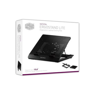 COOLER MASTER NOTEPAL ERGOSTAND LITE - BASE ENFRIADORA PARA LAPTOP, DISEÑO ERGONÓMICO Y VENTILACIÓN EFICIENTE - 1