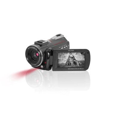 CÁMARA DE VIDEO MINOLTA MN4K40NV 4K CON VISIÓN NOCTURNA IR, GRABACIÓN UHD Y DISEÑO COMPACTO. - 1