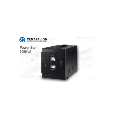 ESTABILIZADOR DE ENERGÍA CENTRALION 5000VA (3000W) PARA MÁXIMA PROTECCIÓN Y ESTABILIDAD ELÉCTRICA - 1