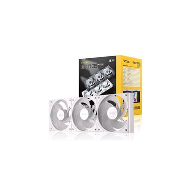 KIT DE VENTILADORES ARGB ANTEC C120R WT 3PK - ILUMINA TU PC CON RENDIMIENTO SILENCIOSO Y EFICIENCIA - 1