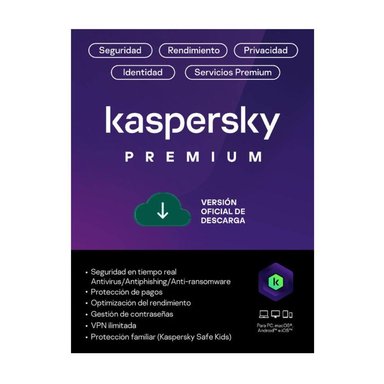 KASPERSKY PREMIUM 3D: LICENCIA DE SEGURIDAD AVANZADA PARA PROTECCIÓN TOTAL Y PRIVACIDAD ONLINE - 1