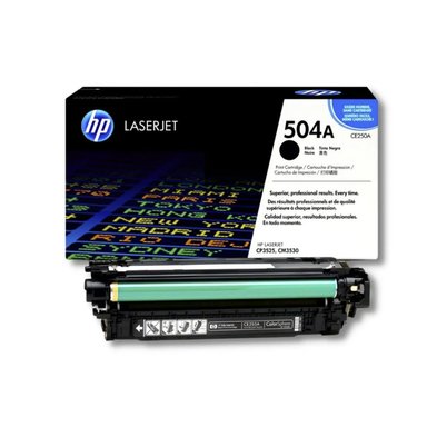 TONER HP CE250A 504A 5000PG NEGRO