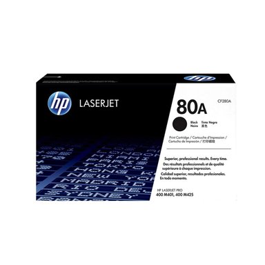 TONER HP CF280A CAPACIDAD 80A COLOR NEGRO