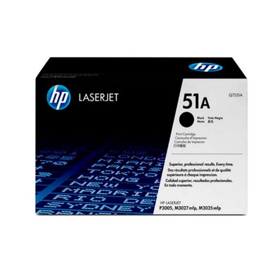 TONER HP Q7551A CAPACIDAD - COLOR NEGRO