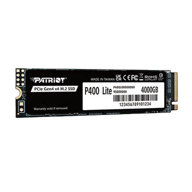 UNIDAD SSD M.2 PCIE 1TB PATRIOT P400 LITE - ALTA VELOCIDAD Y RENDIMIENTO PARA GAMING Y WORKSTATIONS - 1