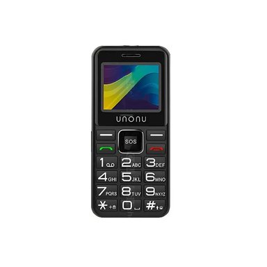 CELULAR UNONU KONTACT 4G BLACK DUAL SIM - POTENTE Y CONECTIVIDAD RÁPIDA PARA ESTAR SIEMPRE CONECTADO
